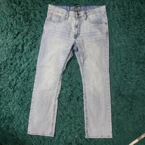 Cody James Jeans 38x30 Light Wash Western Denim Straight Fit Vintage